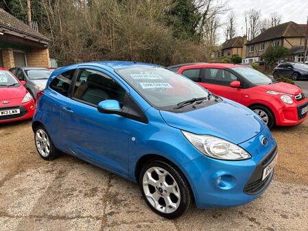 FORD KA 1.2 ZETEC LOW MILEAGE FULL SERVICE HISTORY AC TWO KEYS £35 PER YEAR ROAD TAX