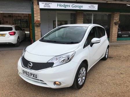 NISSAN NOTE Acenta 1.2 5 DOOR ONE OWNER LOW MILEAGE FULL NISSAN HISTORY LOW ROAD TAX BLUETOOTH