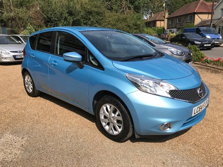NISSAN NOTE ACENTA 1.2 ONE OWNER LOW MILEAGE FULL NISSAN HISTORY AIR CON BLUETOOTH  £20 ROAD TAX