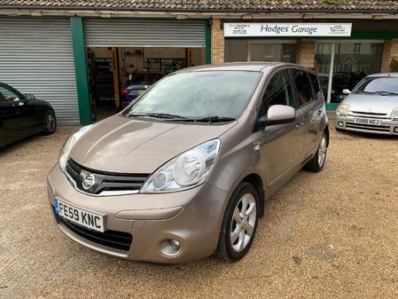 NISSAN NOTE 1.4 N-TEC ULTRA LOW MILEAGE FULL NISSAN SERVICE HISTORY SAT NAV BLUETOOTH AIR CON