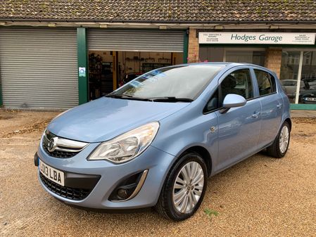 VAUXHALL CORSA 1.4 ENERGY 5 DOOR ONE OWNER LOW MILEAGE FULL SERVICE HISTORY AC BLUETOOTH