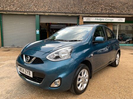 NISSAN MICRA 1.2 ACENTA 5DR ULTRA LOW MILEAGE FULL SERVICE HISTORY 2 KEYS AIR CON REAR PARKING SENSORS GREAT SPEC