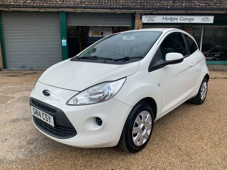 FORD KA 1.2 EDGE ONE OWNER ULTRA LOW MILEAGE FULL FORD SERVICE HISTORY AIR CON REAR PARKING SENSORS